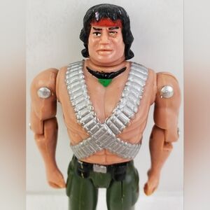Carolco Vintage 1994 Rambo 4" Action Figure - SEE PHOTOS - GUC